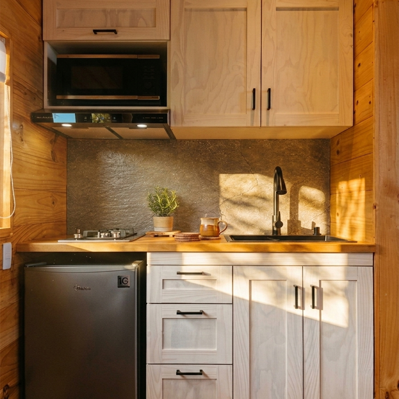 Cocina equipada de la suite